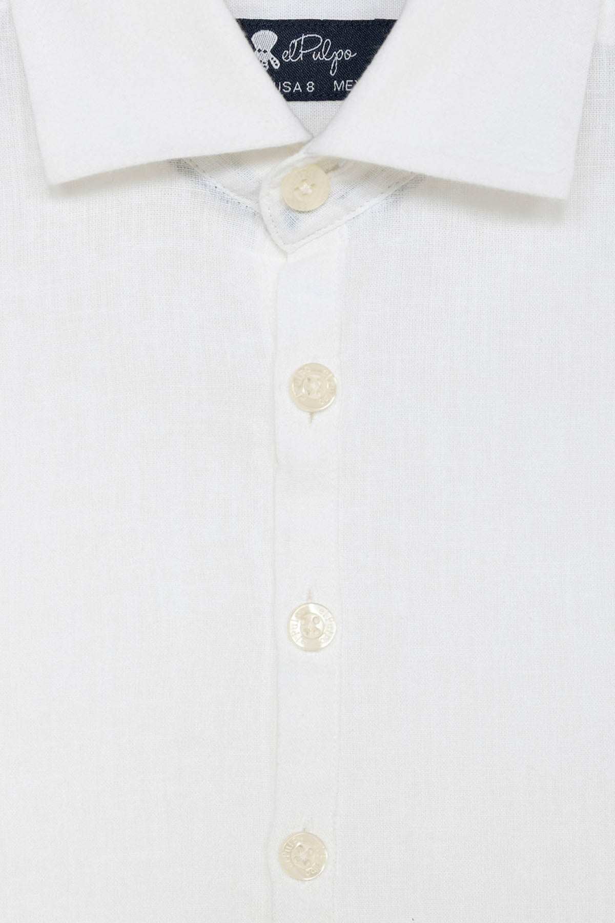 CAMISOLA MENINA LINHO BRANCO PURO