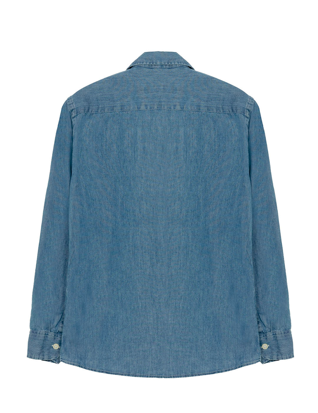 DARK BASIC INDIGO BOYS SHIRT