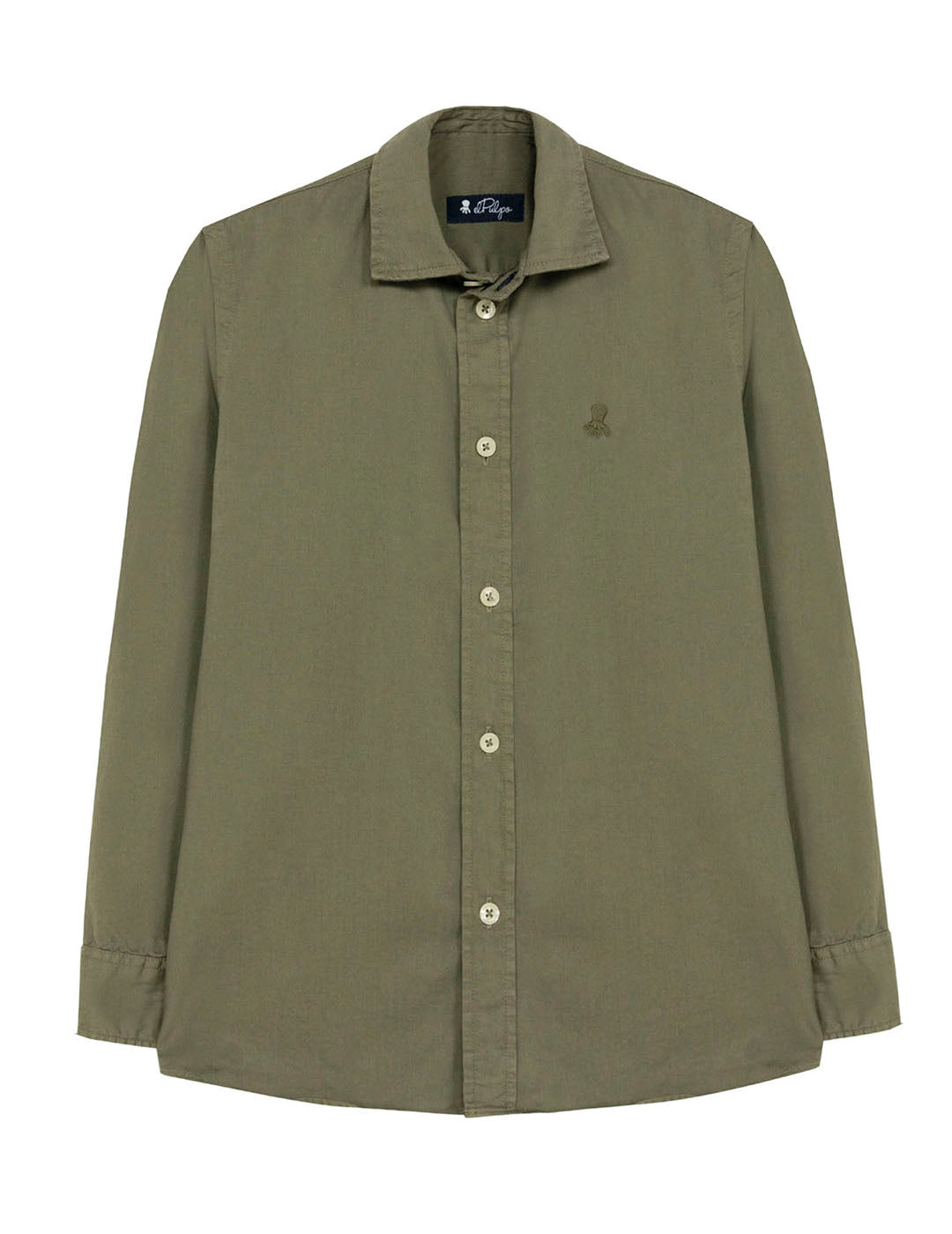 CAMISA NIÑO MASAKI VERDE KHAKI