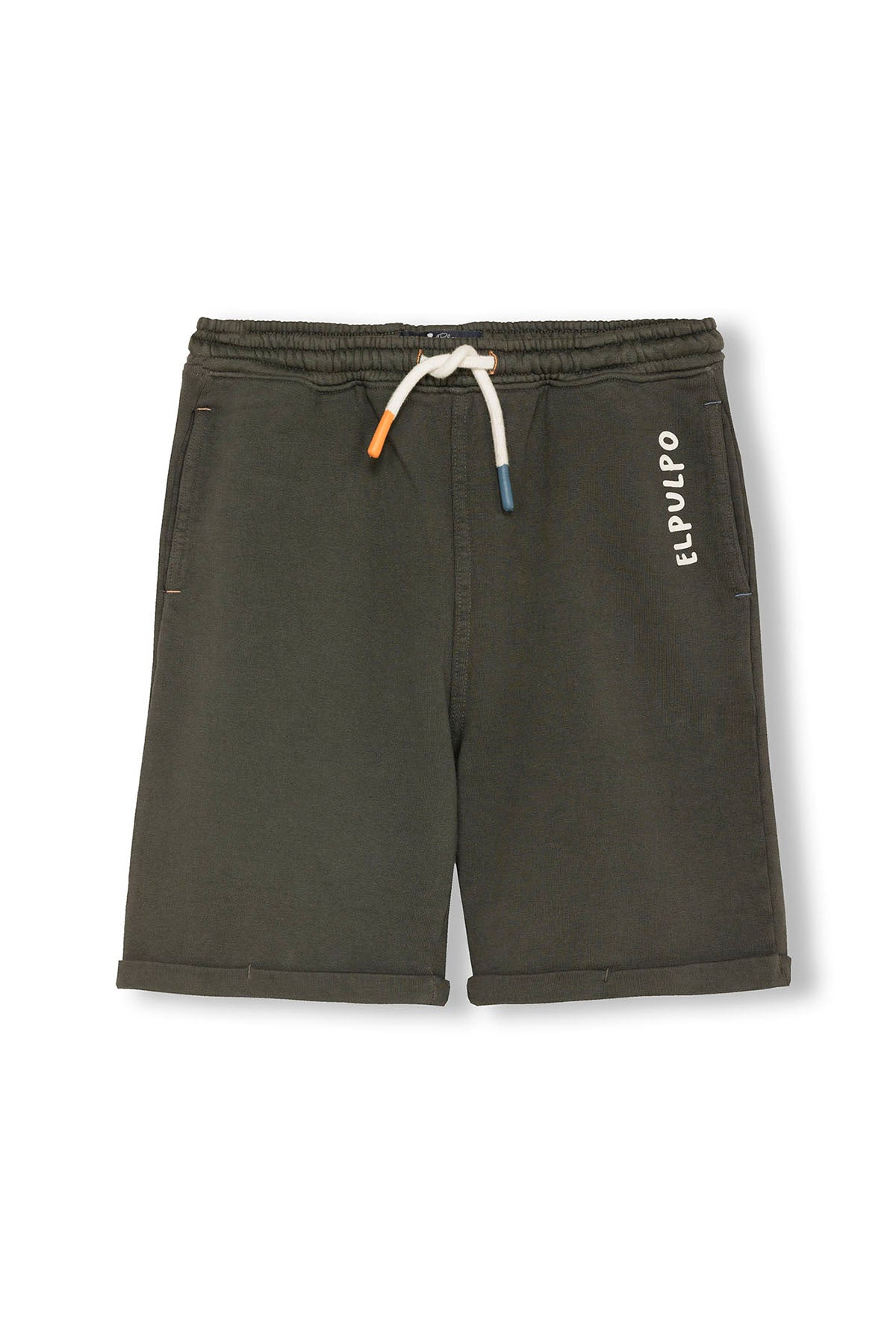 BERMUDA FELPA NIÑO VUELTA ANTRACITA