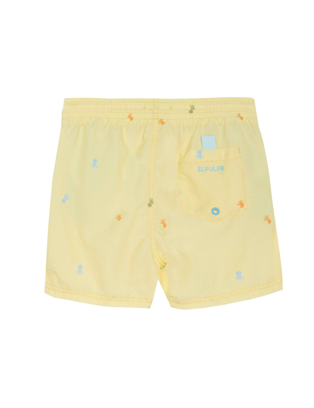 BAÑADOR NIÑO ESTAMPADO NEW ALL OVER MULTICOLOR AMARILLO DELAVÉ