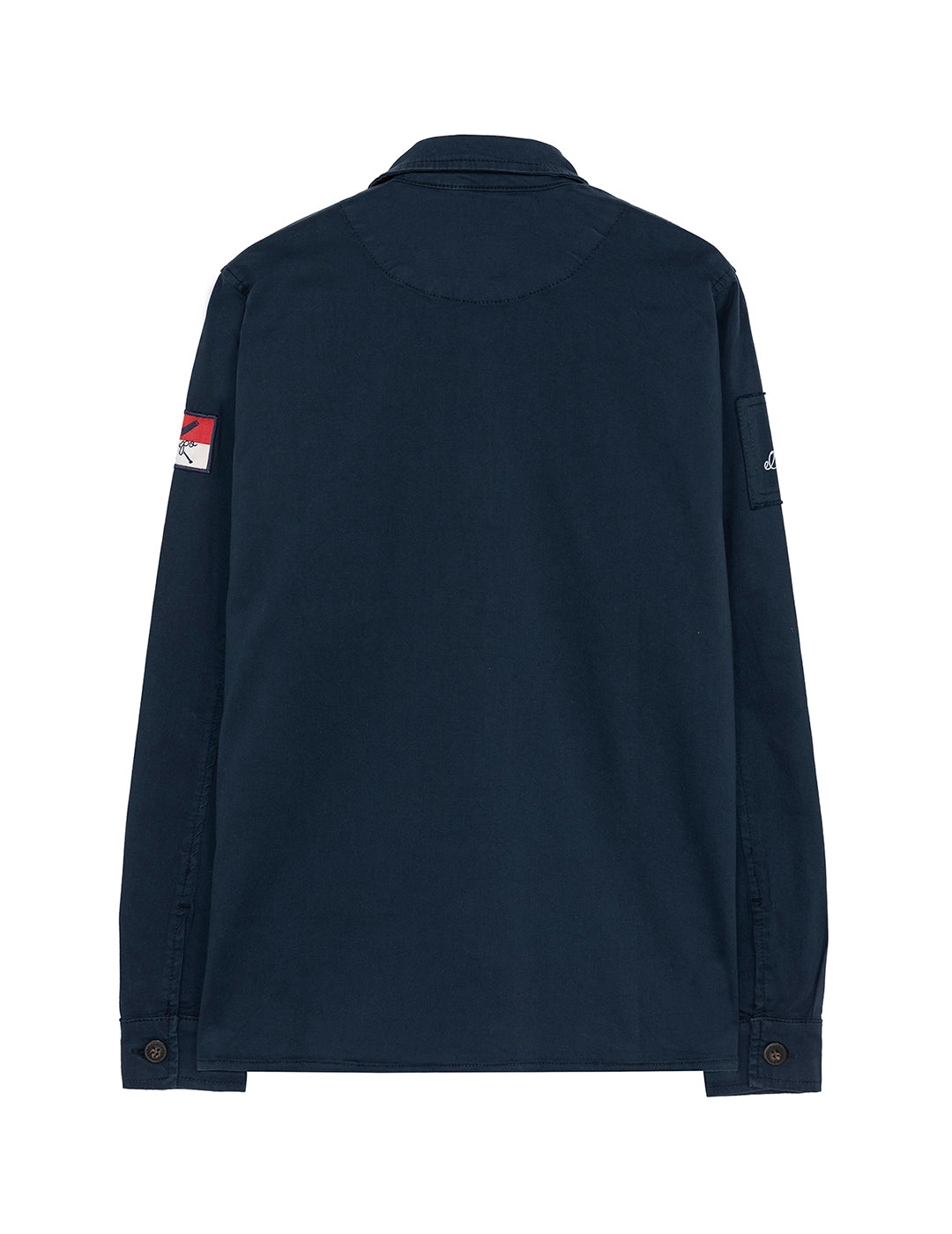 SOBRECAMISA NIÑO TWO POCKETS AZUL MARINO