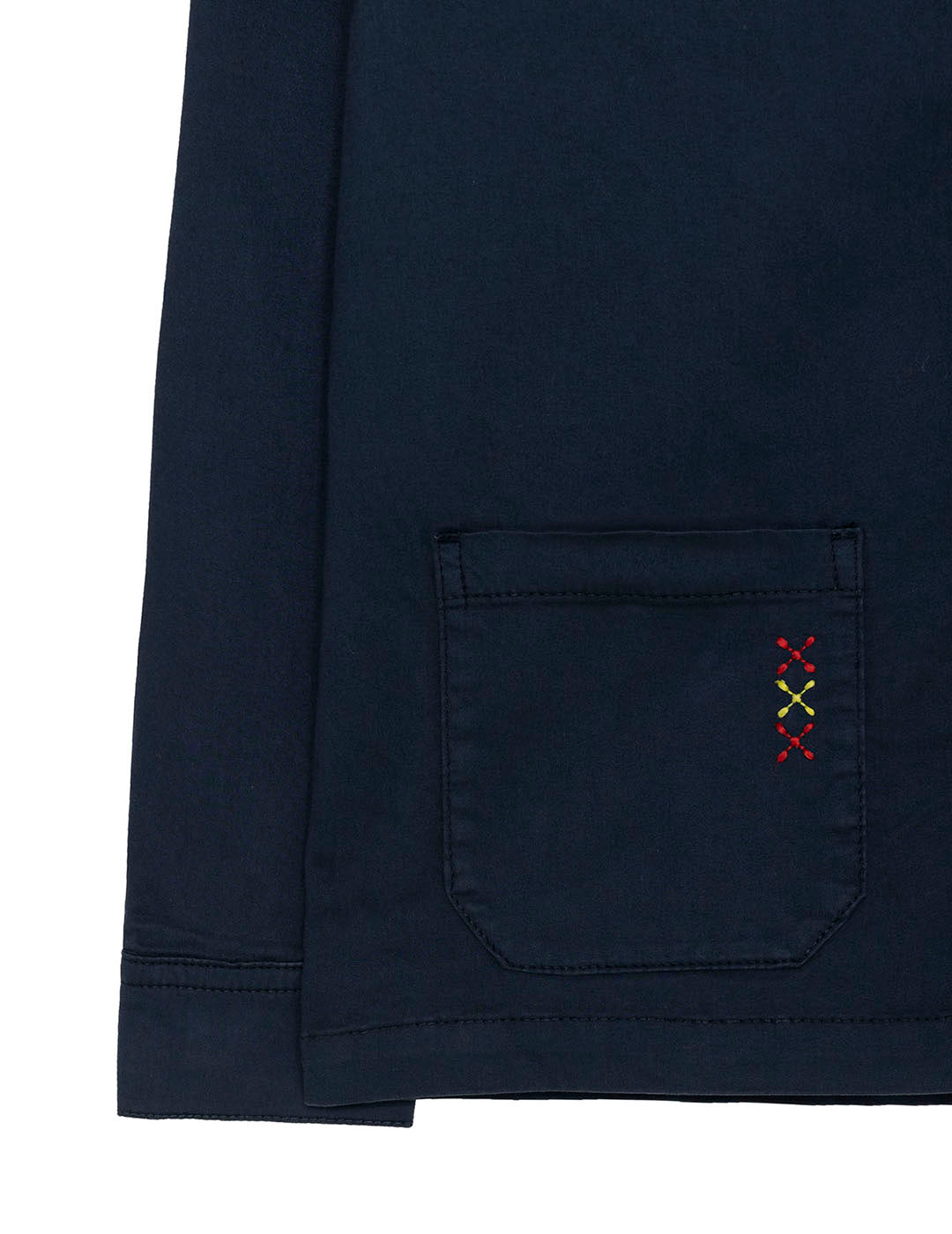 SOBRECAMISA LABEL DETAIL RFEF NIÑO AZUL MARINO