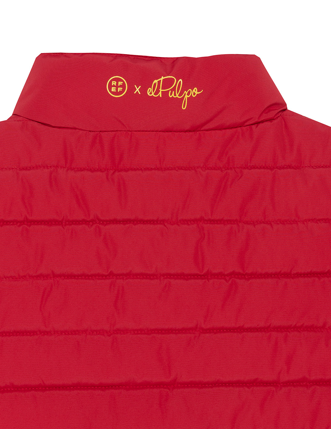CHALECO RFEF NIÑO ROJO