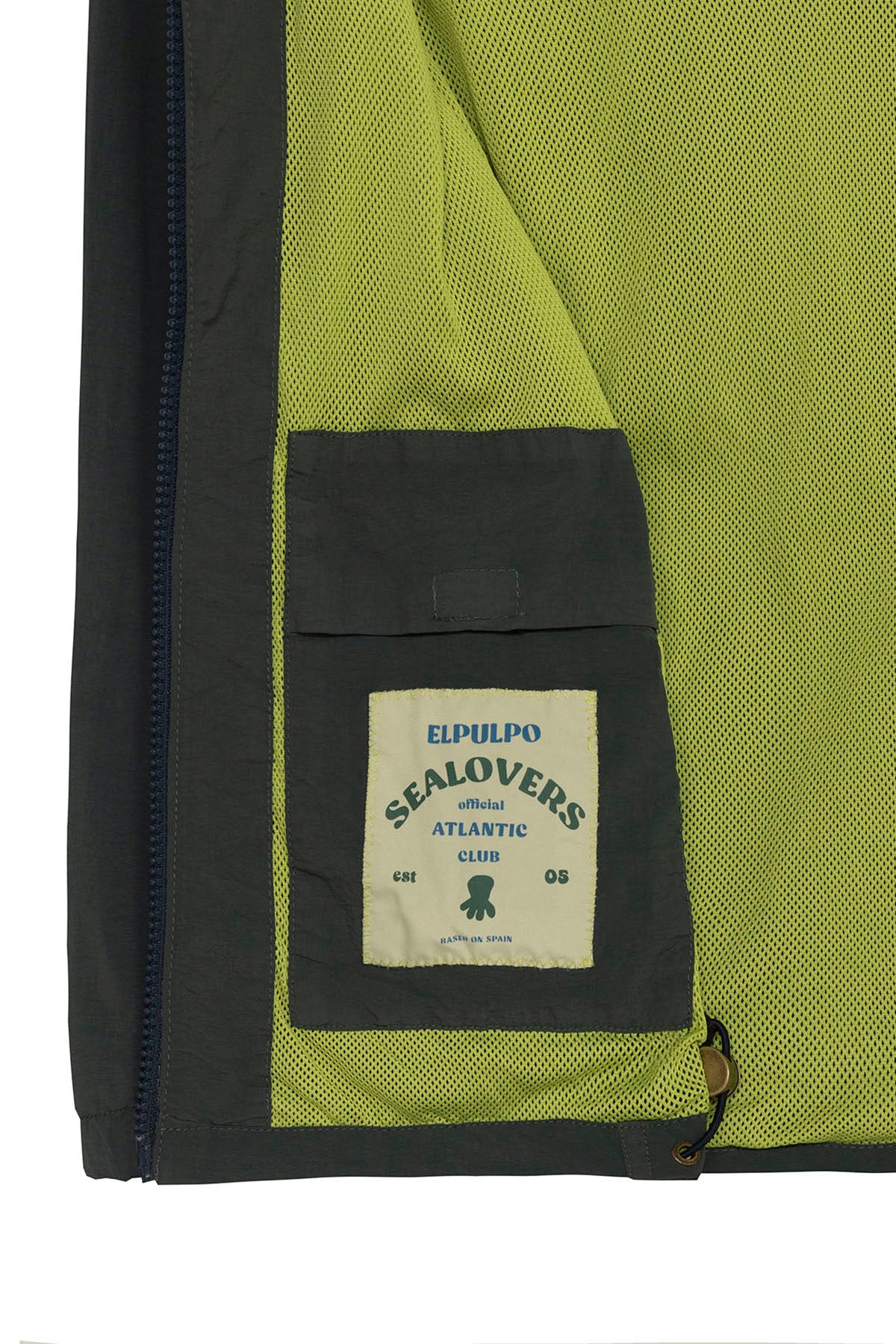 CAZADORA NIÑO ULTRALIGERA LONG BEACH VERDE MILITAR