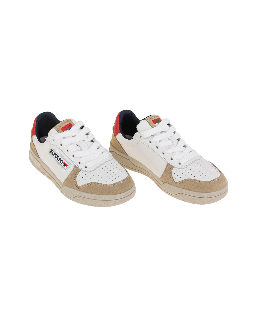 CHILDREN'S SPORTS SHOE WITH RED FLAG LETTER