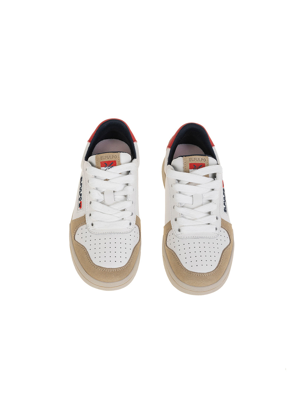 CHILDREN'S SPORTS SHOE WITH RED FLAG LETTER