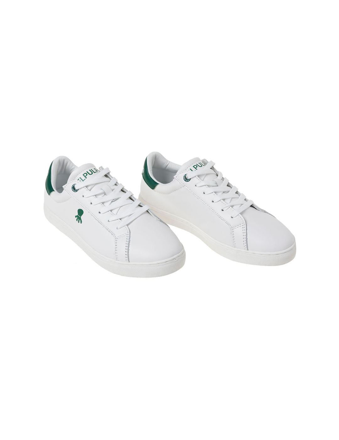 SAPATILHA CASUAL PARA MENINO COM DETALHES CONTRASTANTES E LOGOTIPO EM BRANCO PURO