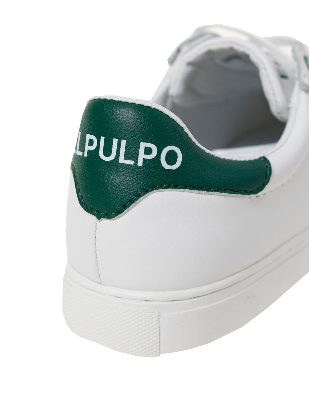 SAPATILHA CASUAL PARA MENINO COM DETALHES CONTRASTANTES E LOGOTIPO EM BRANCO PURO