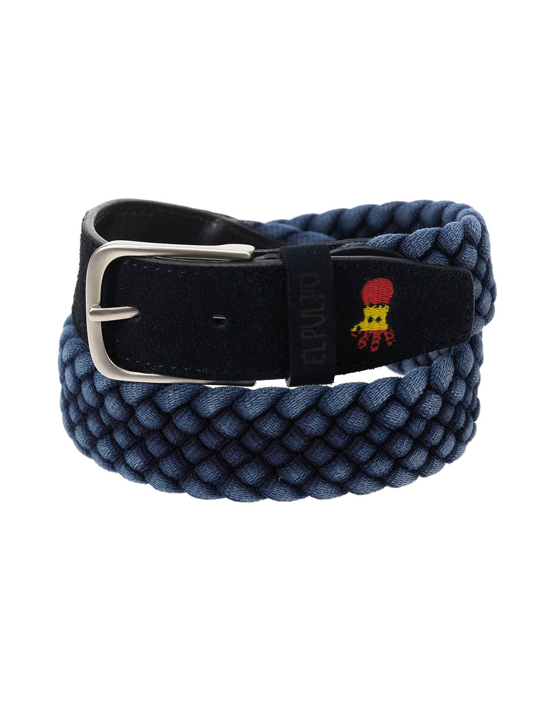 VINTAGE RFEF NAVY BLUE DELAVÉ BELT