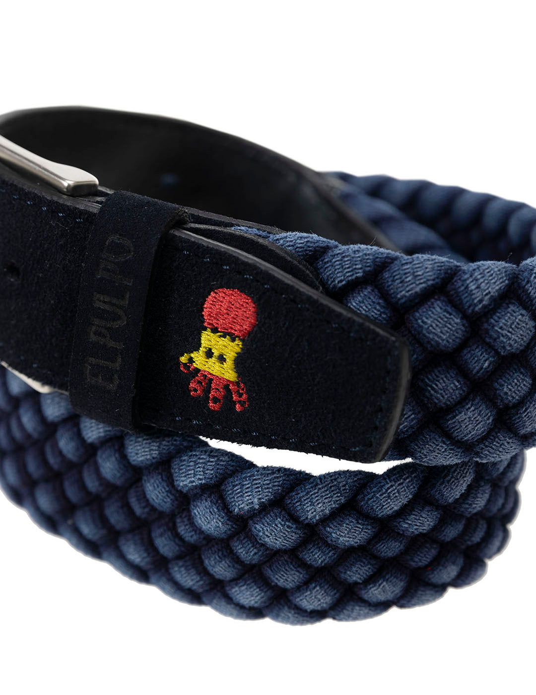 VINTAGE RFEF NAVY BLUE DELAVÉ BELT