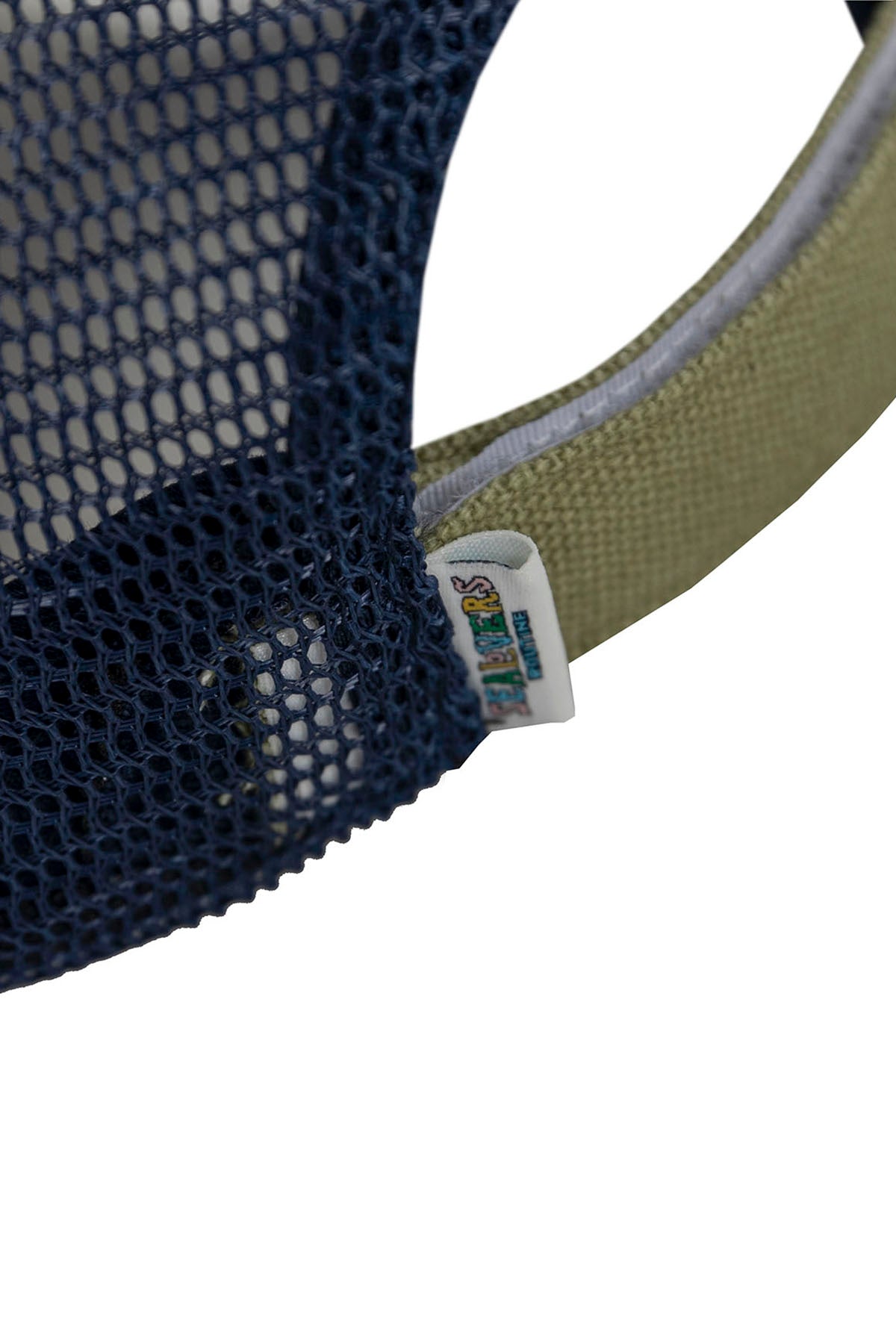 SEALOVERS ROUTINE OFF-WHITE CHILDREN'S CAP WITH DRAWN PRINT