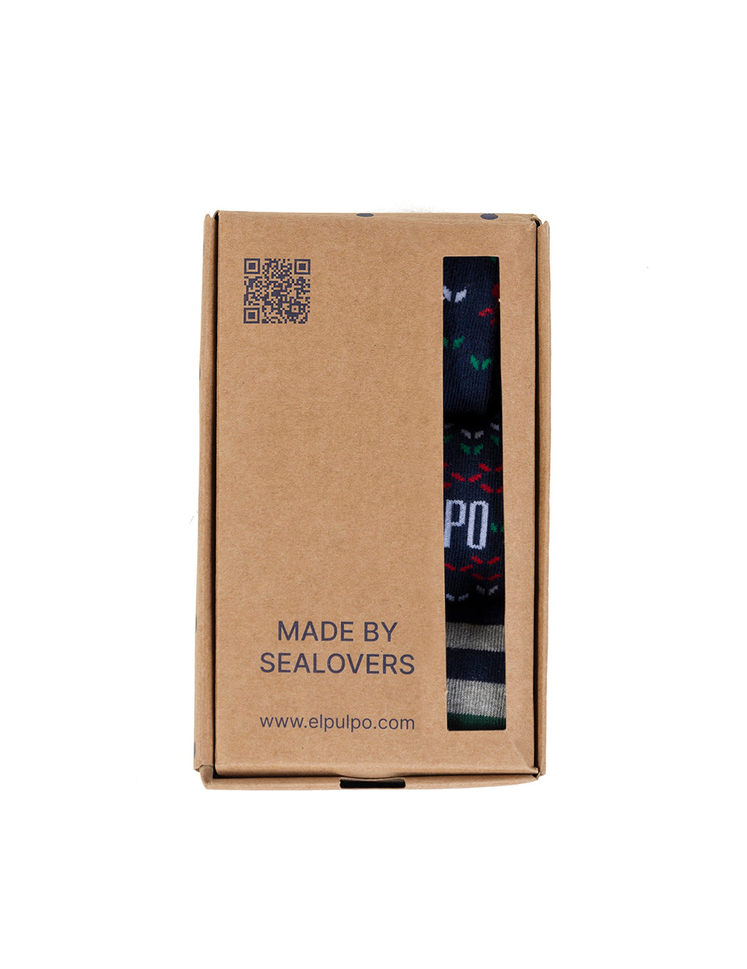 PACK NIÑO CALCETINES ELPULPO XMAS MULTICOLOR