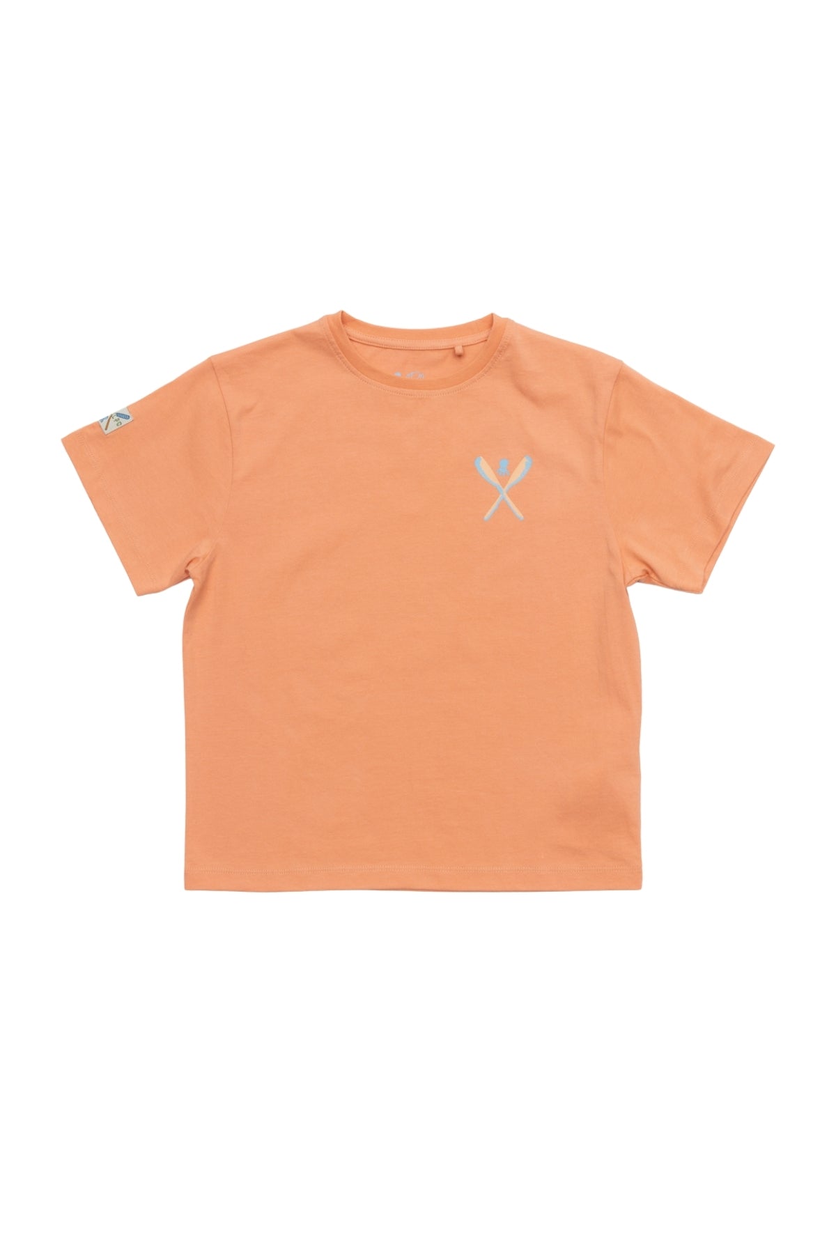 CAMISETA NIÑO PALAS DIBUJADAS MELOCOTÓN