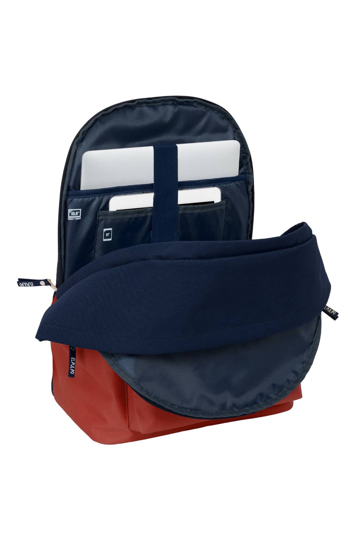 MOCHILA DOBLE PARA PORTATIL 15,6"+USB EL PULPO "CALDERA"