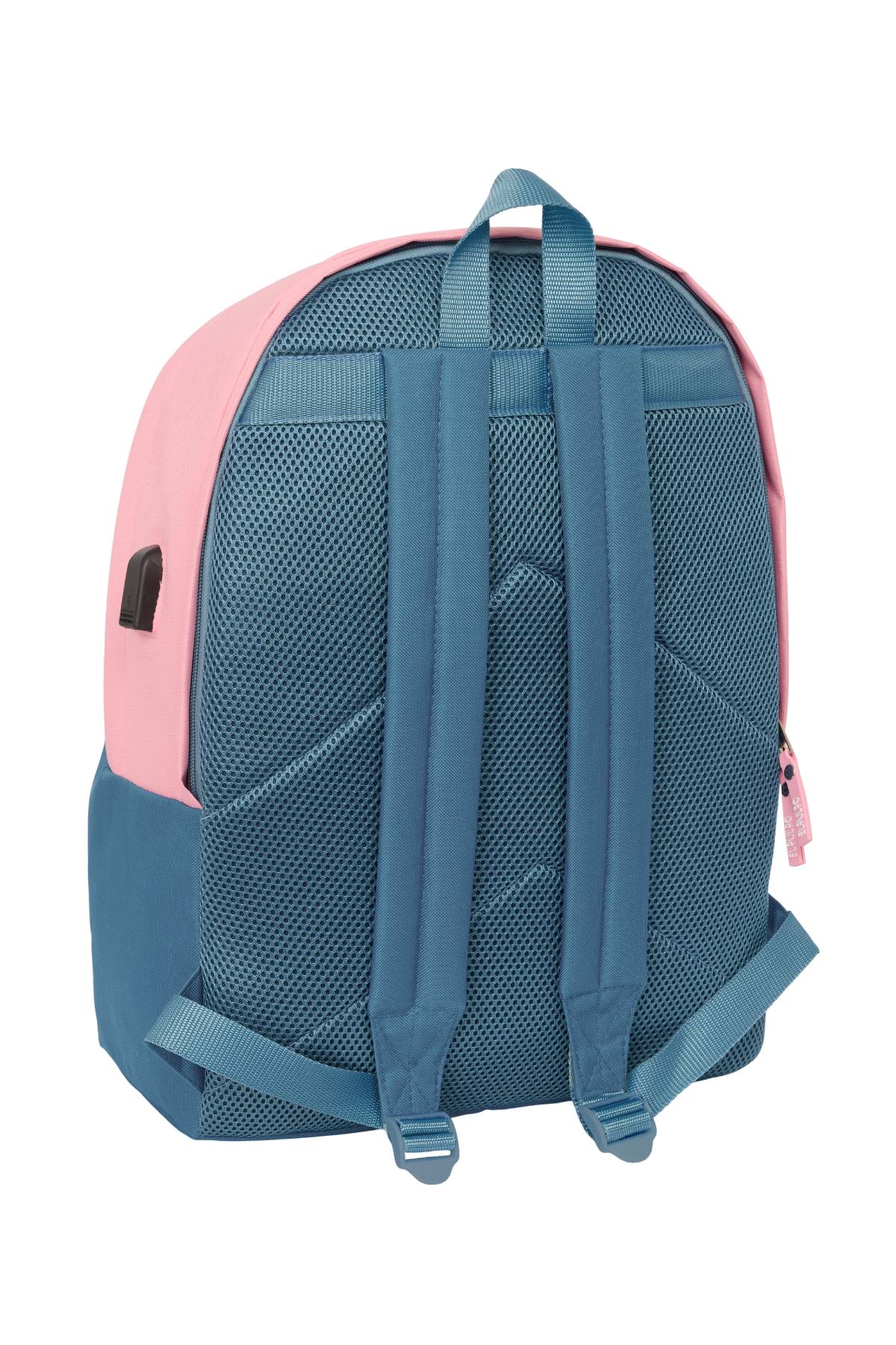MOCHILA DOBLE PARA PORTATIL 15,6"+USB EL PULPO "INDIGO"