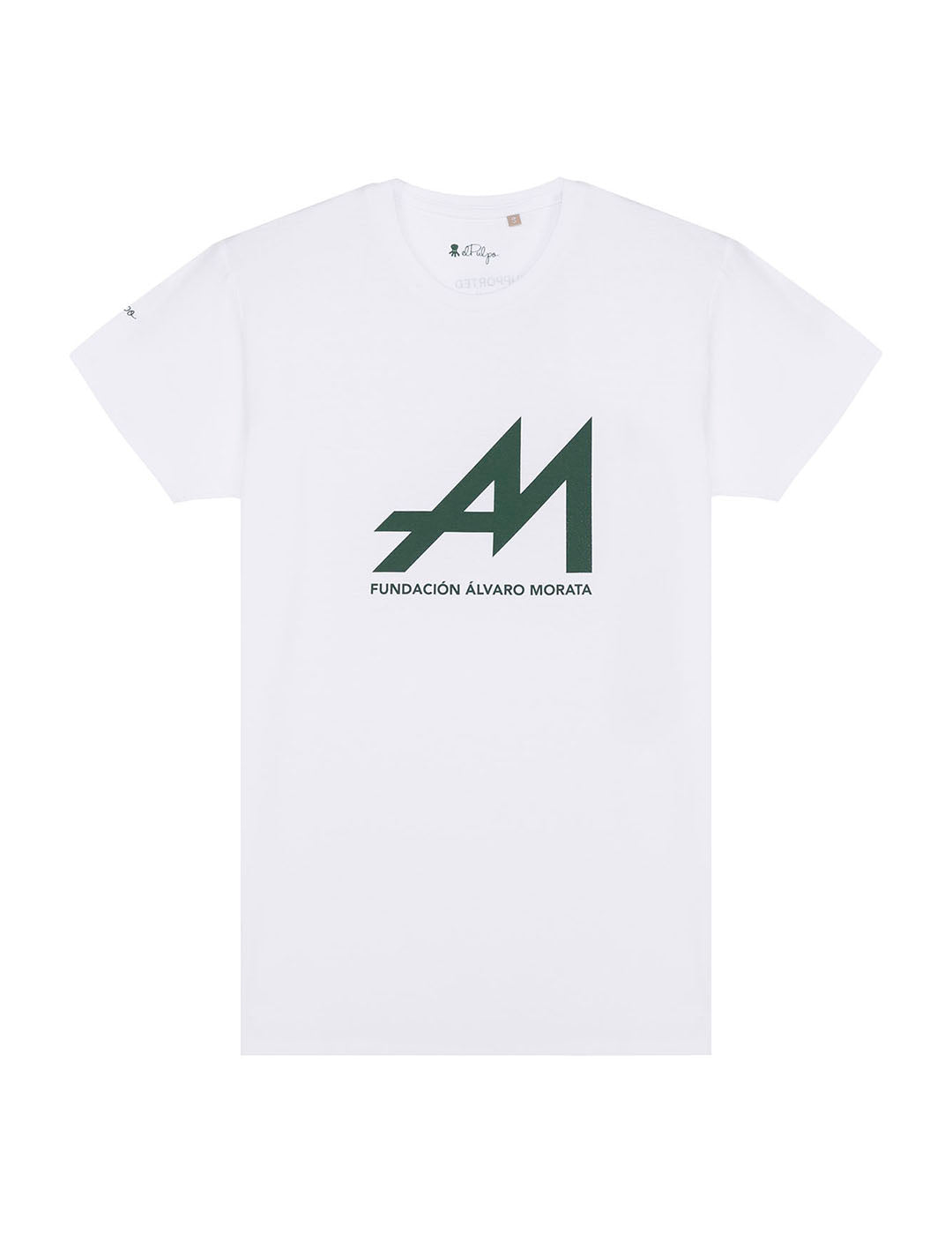 ÁLVARO MORATA FOUNDATION PRINTED T-SHIRT PURE WHITE