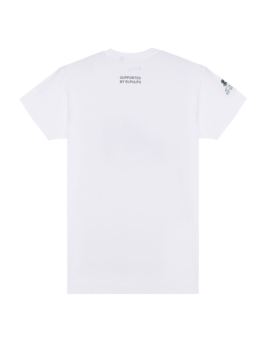 ÁLVARO MORATA FOUNDATION PRINTED T-SHIRT PURE WHITE