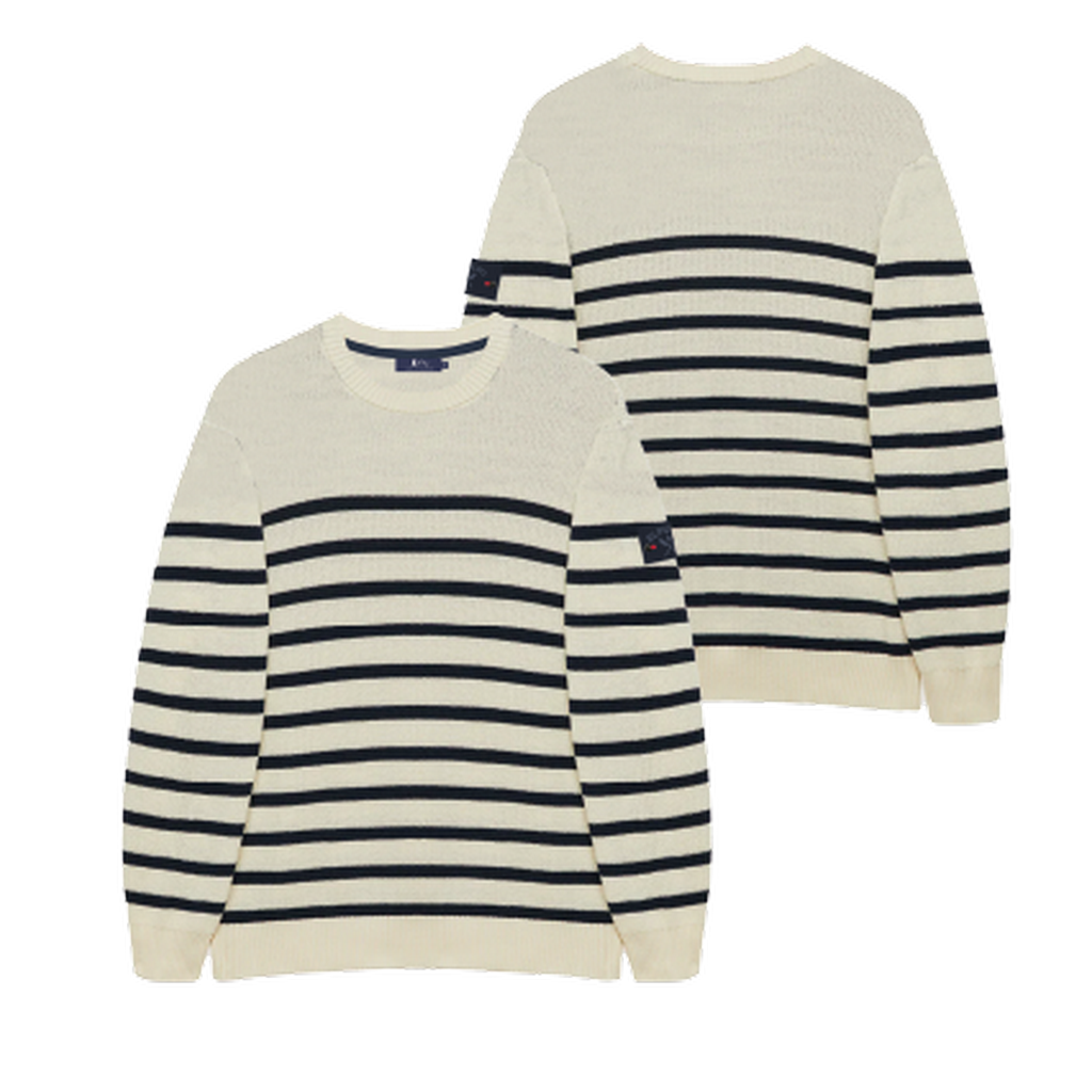 JERSEY MARINERO CON PARCHE MULTICOLOR