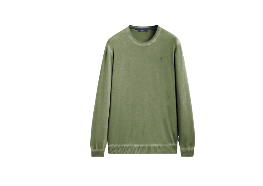 JERSEY DE PUNTO LAVADO VERDE SALVIA