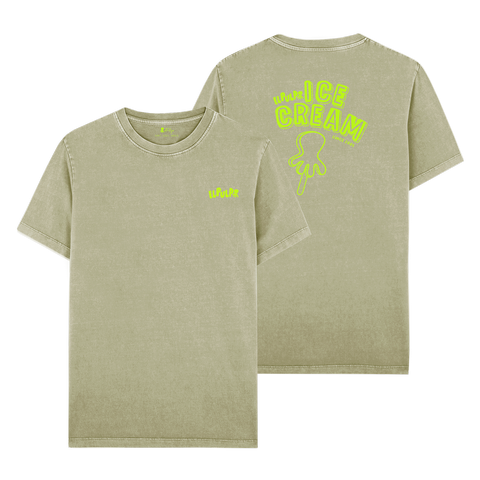 CAMISETA ELPULPO ICE CREAM VERDE KHAKI