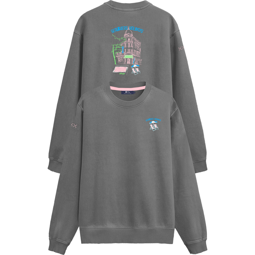 RESORT ELPULPO ANTHRACITE PRINT SWEATSHIRT