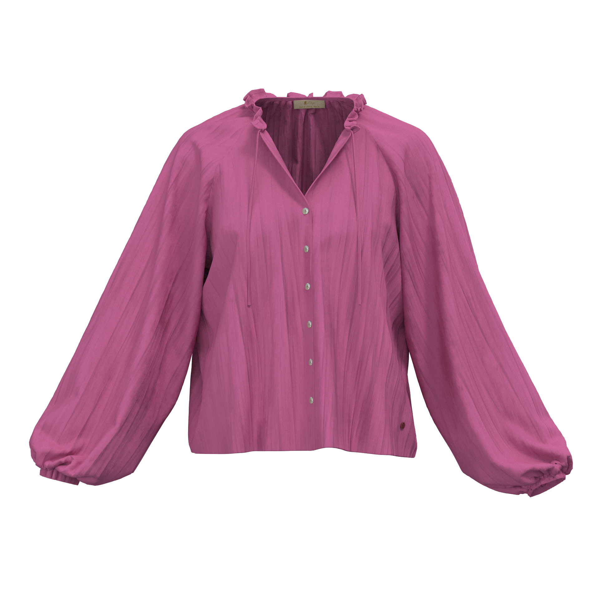 Camisa teen bambula buganvilla