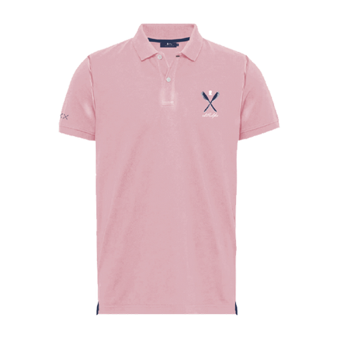 POLO LAVADO PALAS DIBUJADAS ROSA PIEDRA