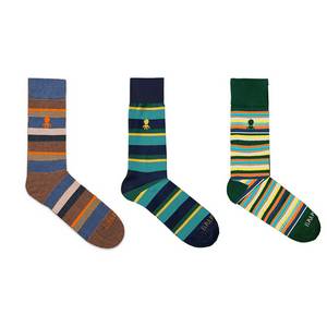 PACK CALCETINES RAYAS MULTICOLOR