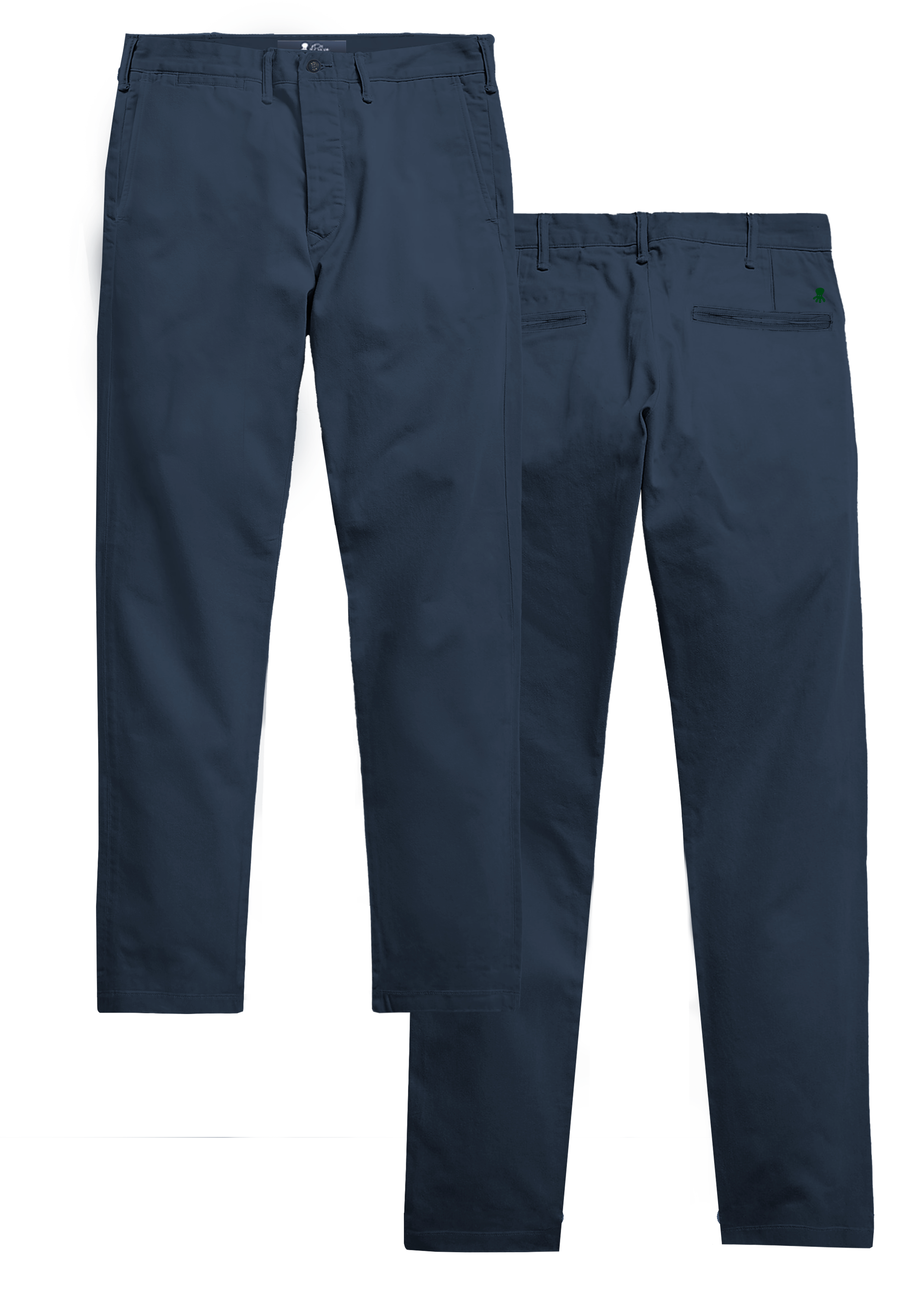 PANTALON CHINO TWILL AZUL MARINO