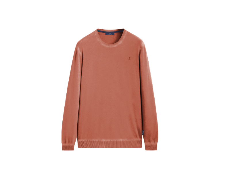 JERSEY DE PUNTO LAVADO ROJO DELAVÉ