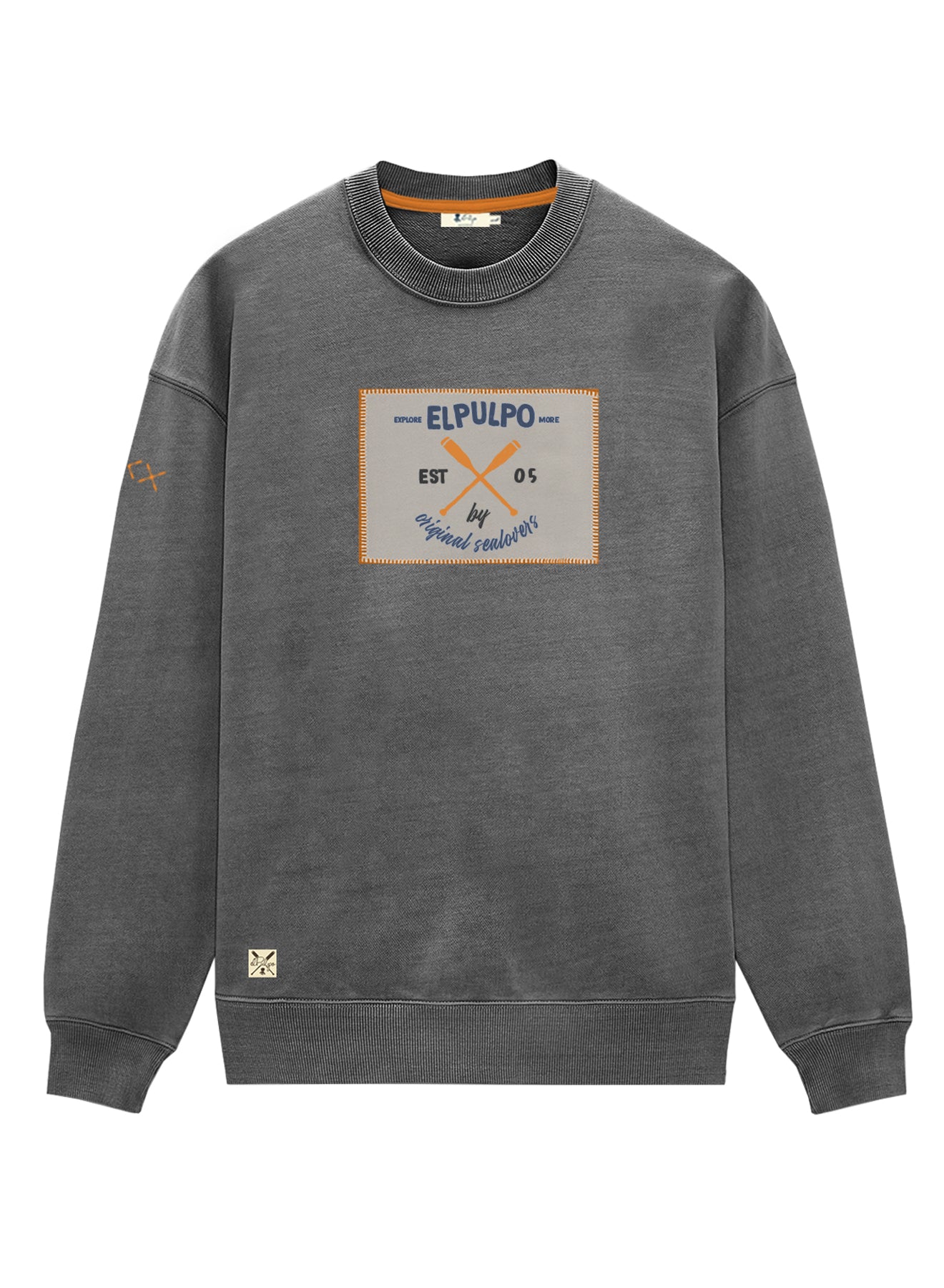 SUDADERA NIÑO ADVENTURE CREW ANTRACITA