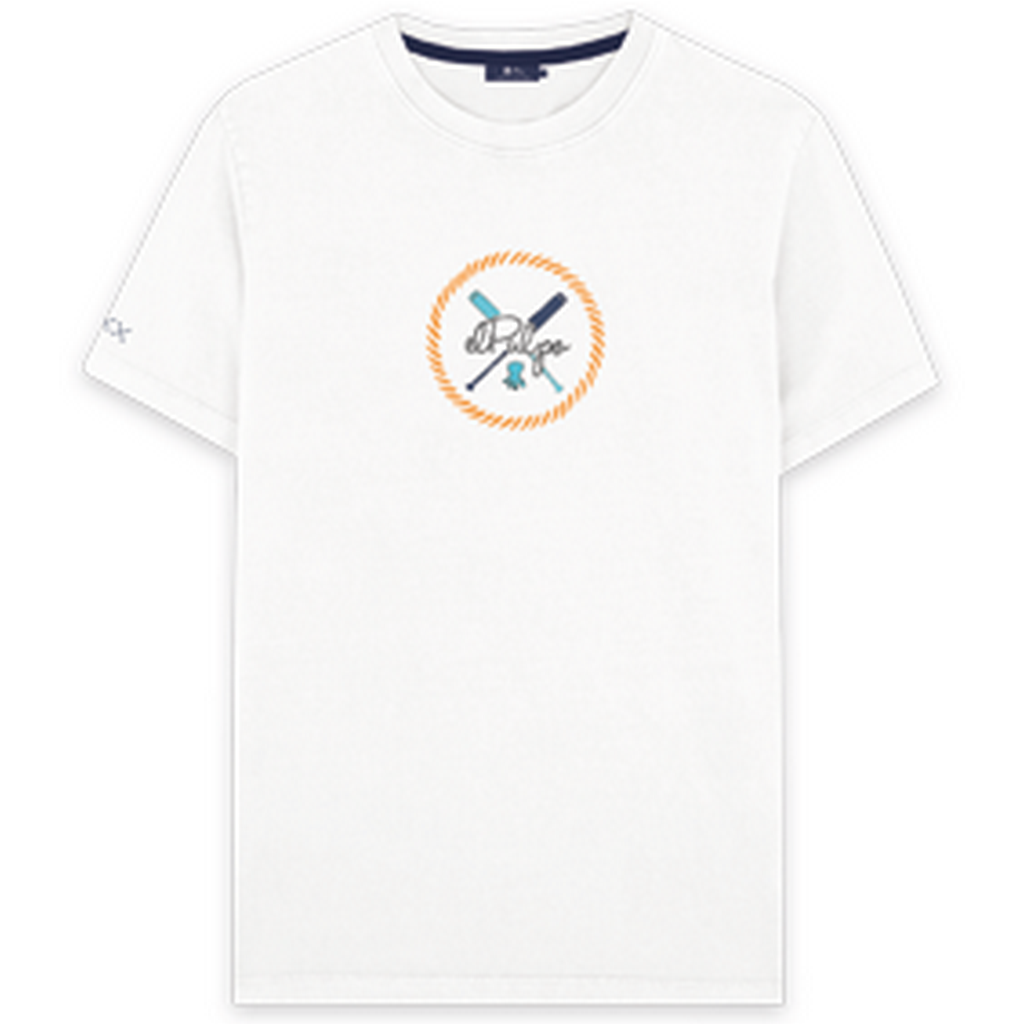 CAMISETA ESTAMPADO REMOS ESSENTIALS BLANCO PURO