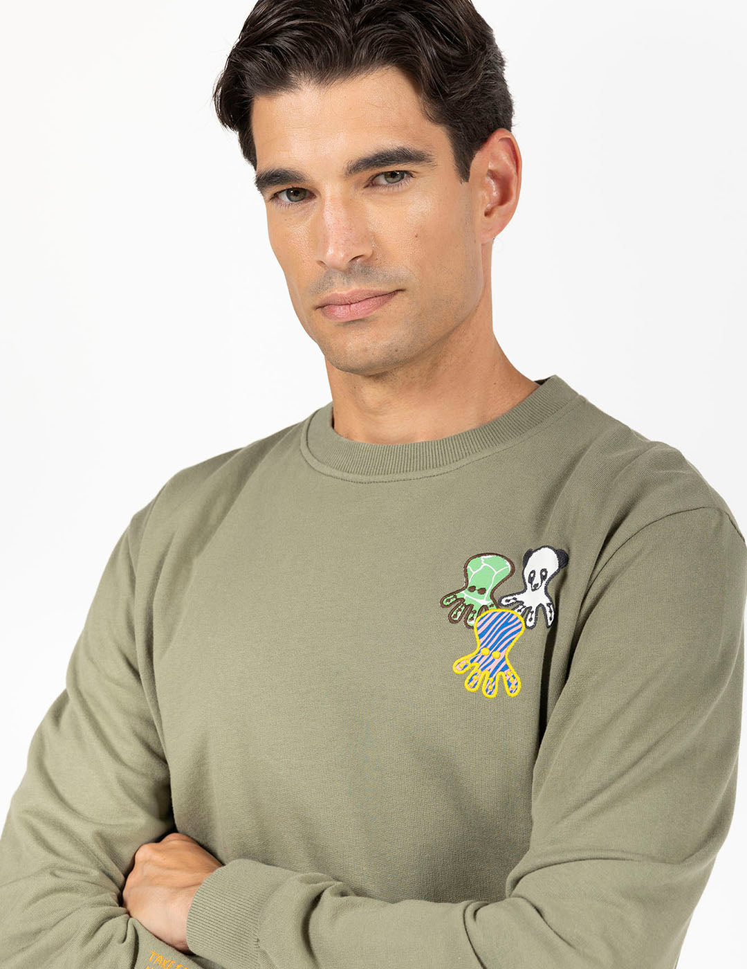 FELPA TRIBU VERDE SALVIA