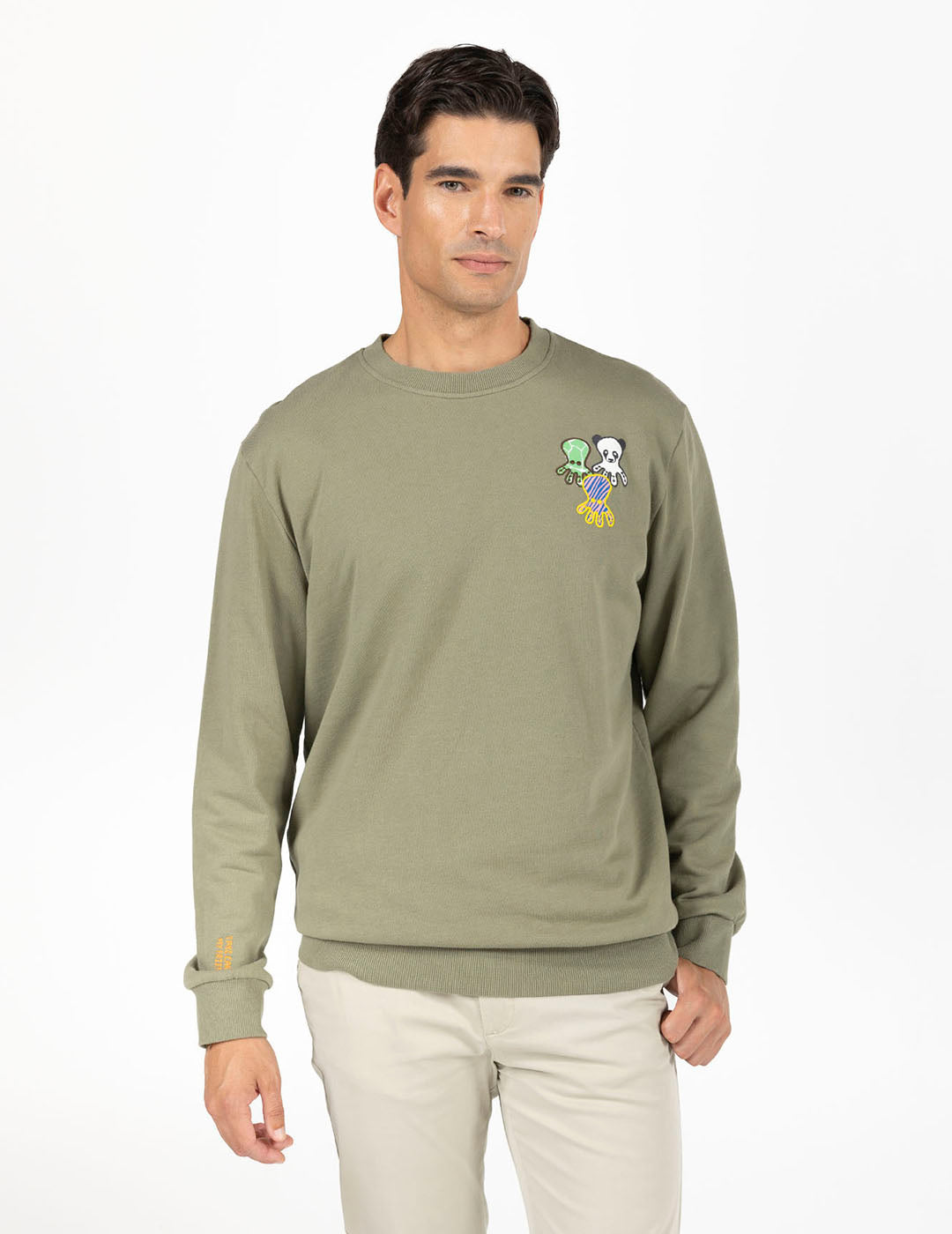 FELPA TRIBU VERDE SALVIA