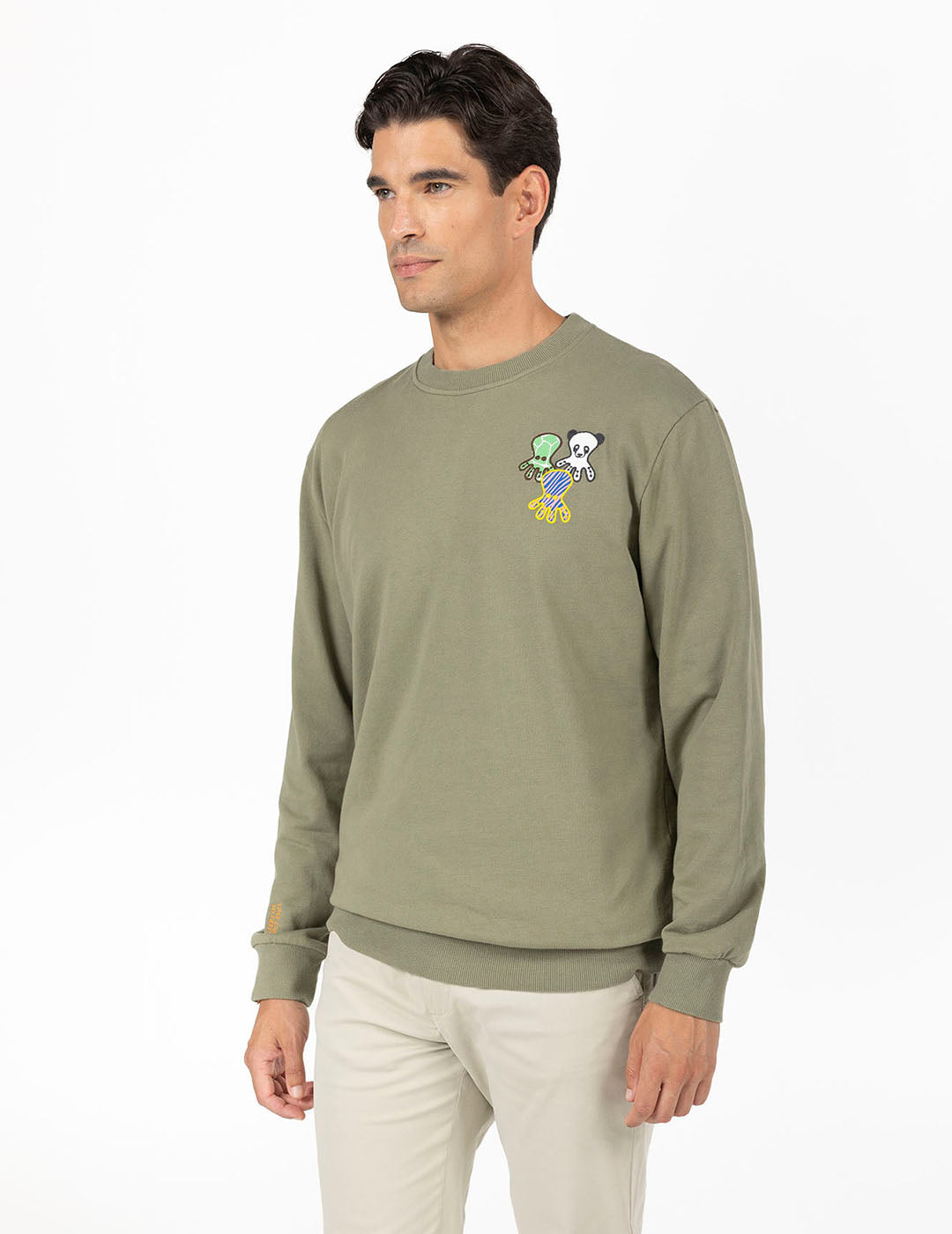 FELPA TRIBU VERDE SALVIA