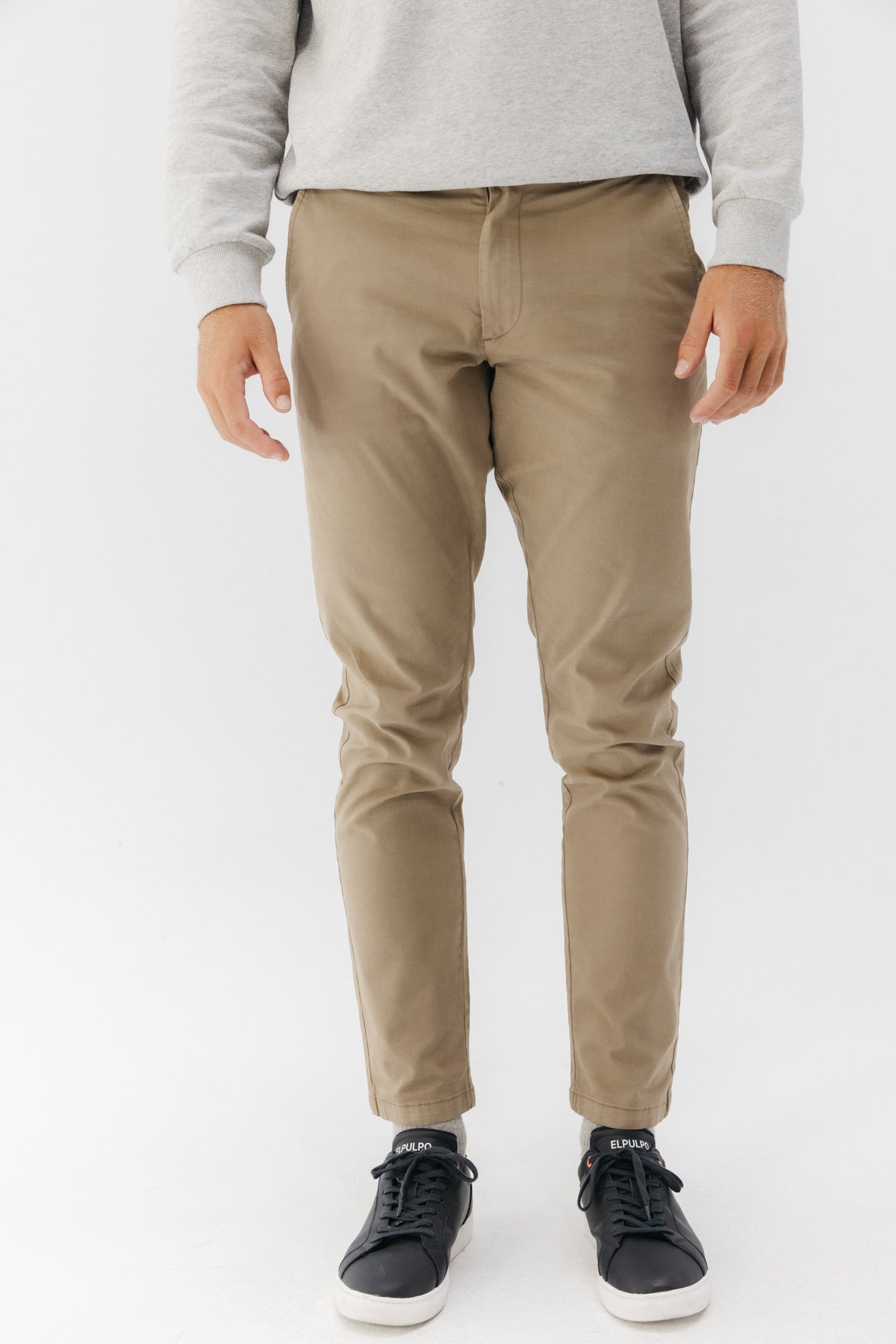 Pantalón chino peach beige