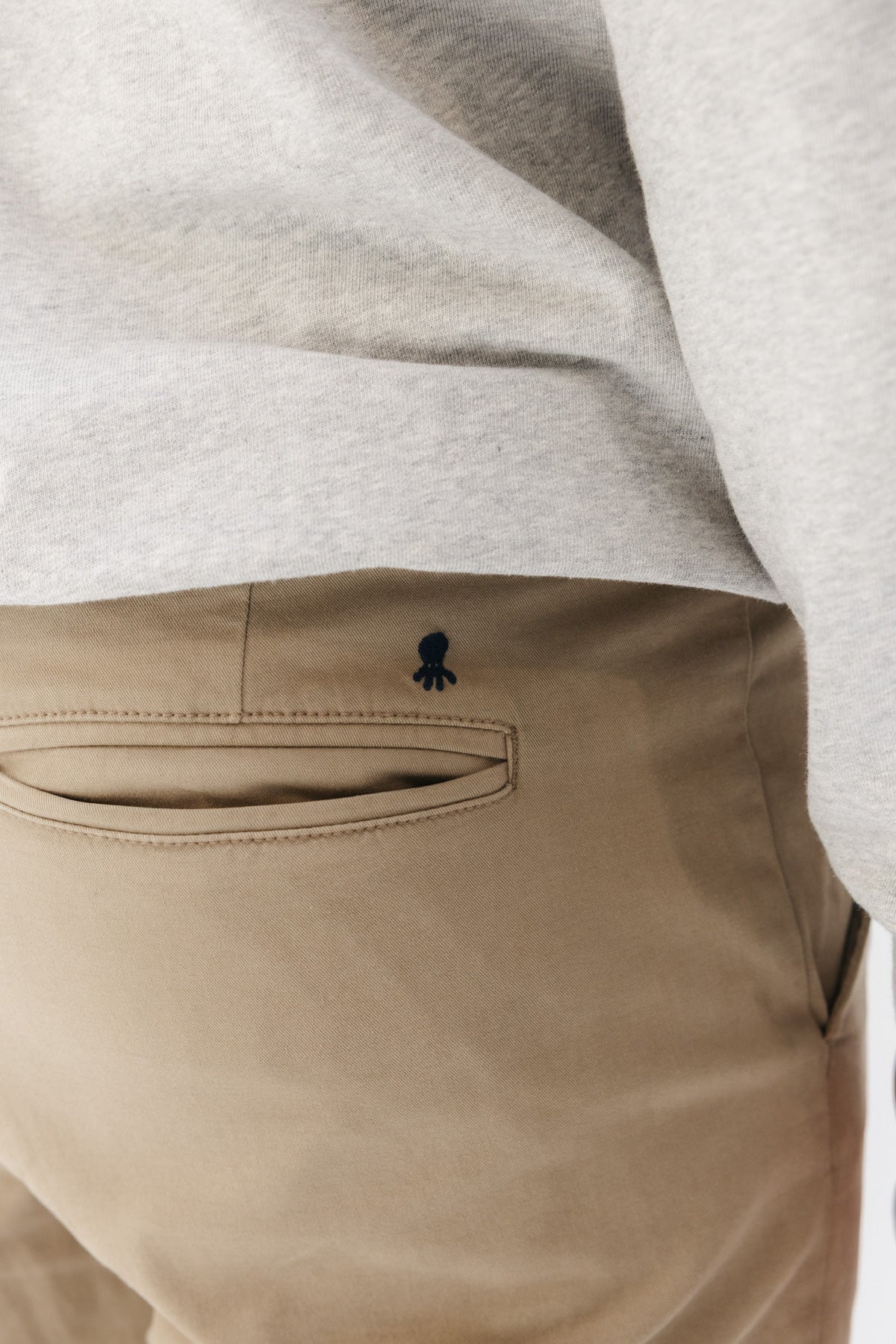 Pantalón chino peach beige