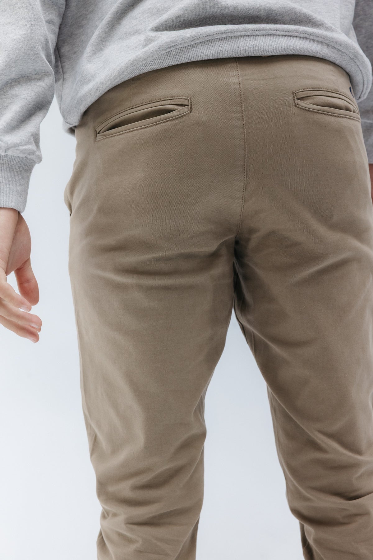 Pantalón chino peach beige