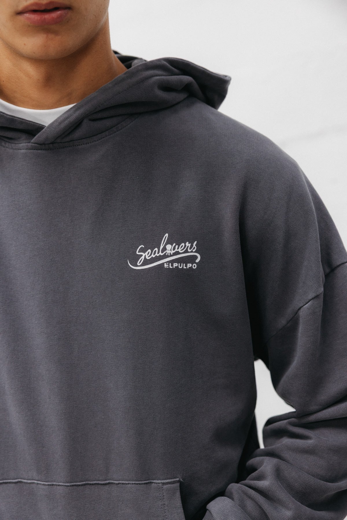SUDADERA CAPUCHA UNISEX ATLANTIC CULTURE ANTRACITA