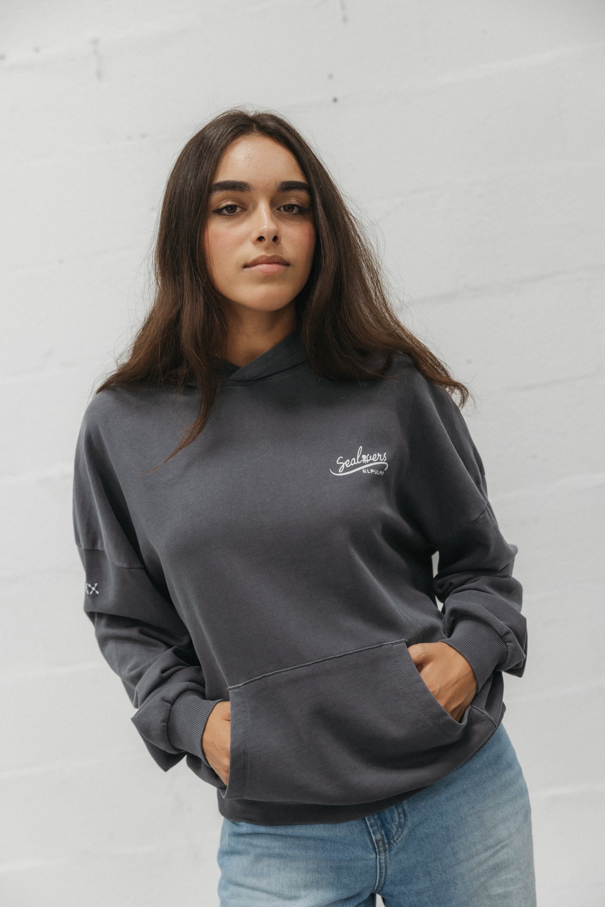 SUDADERA CAPUCHA UNISEX ATLANTIC CULTURE ANTRACITA