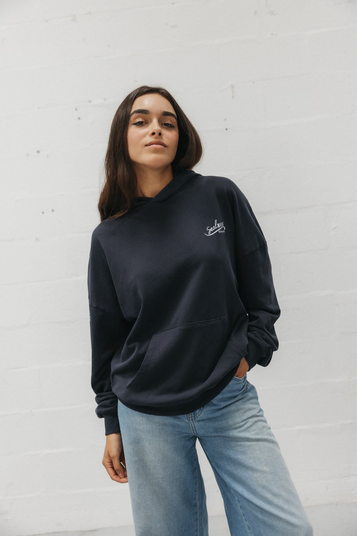 SUDADERA CAPUCHA UNISEX ATLANTIC CULTURE AZUL MARINO DELAVÉ