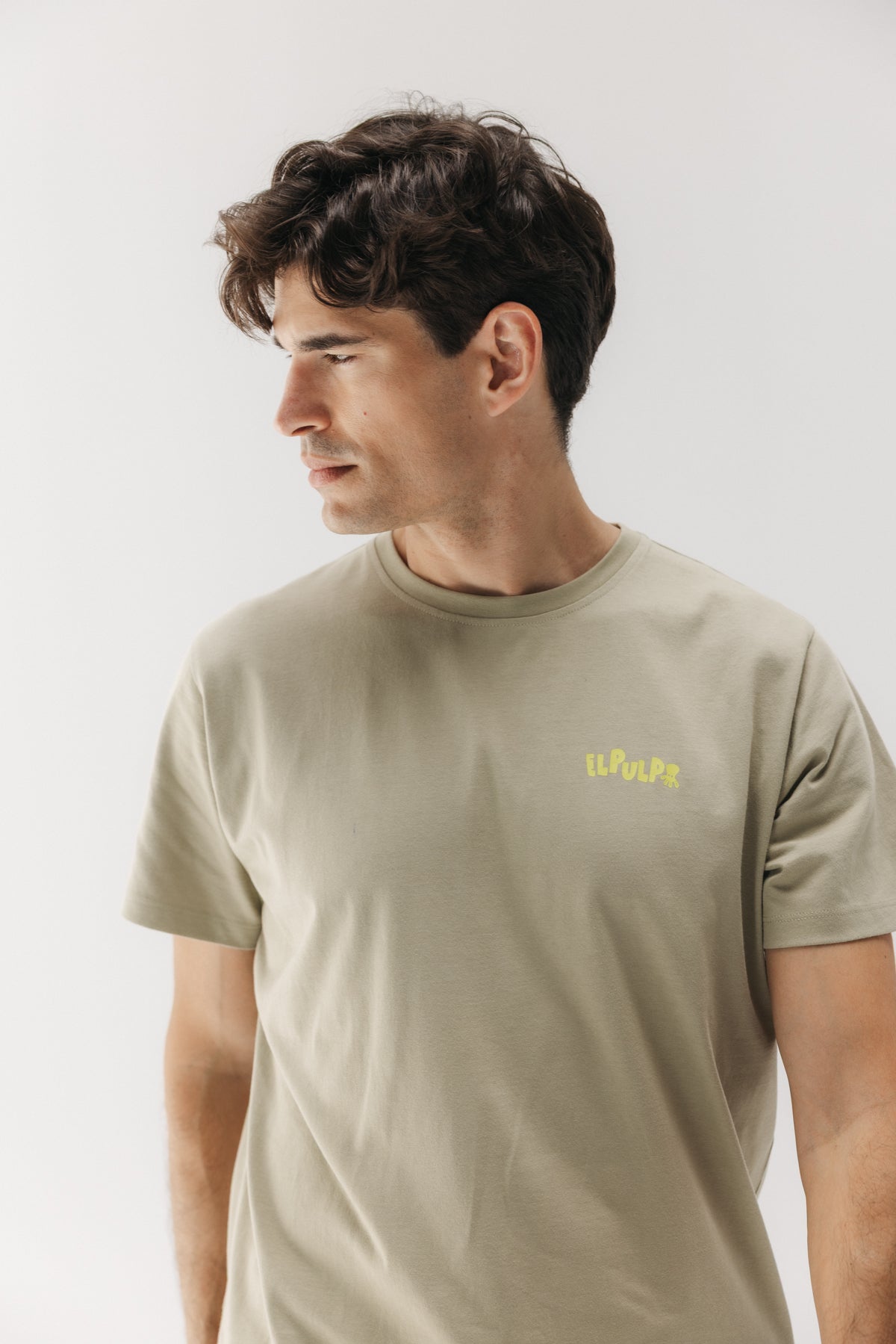 CAMISETA ELPULPO ICE CREAM VERDE KHAKI