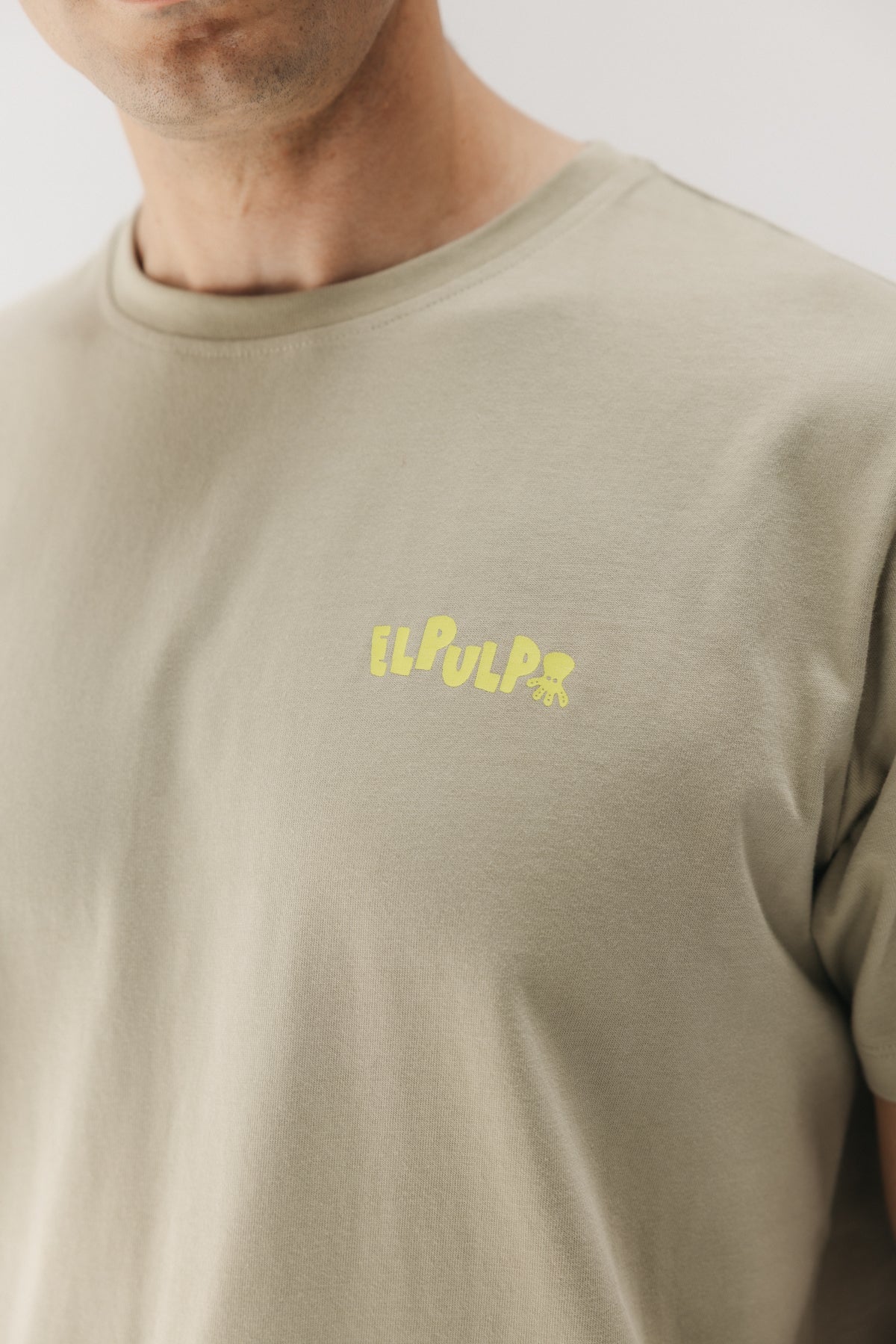 CAMISETA ELPULPO ICE CREAM VERDE KHAKI