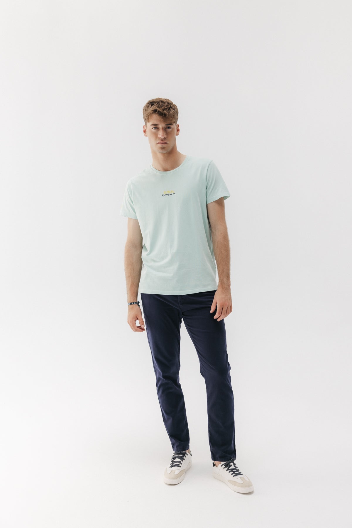 CAMISETA ESTAMPADO SALTY WAVES AZUL TURQUESA