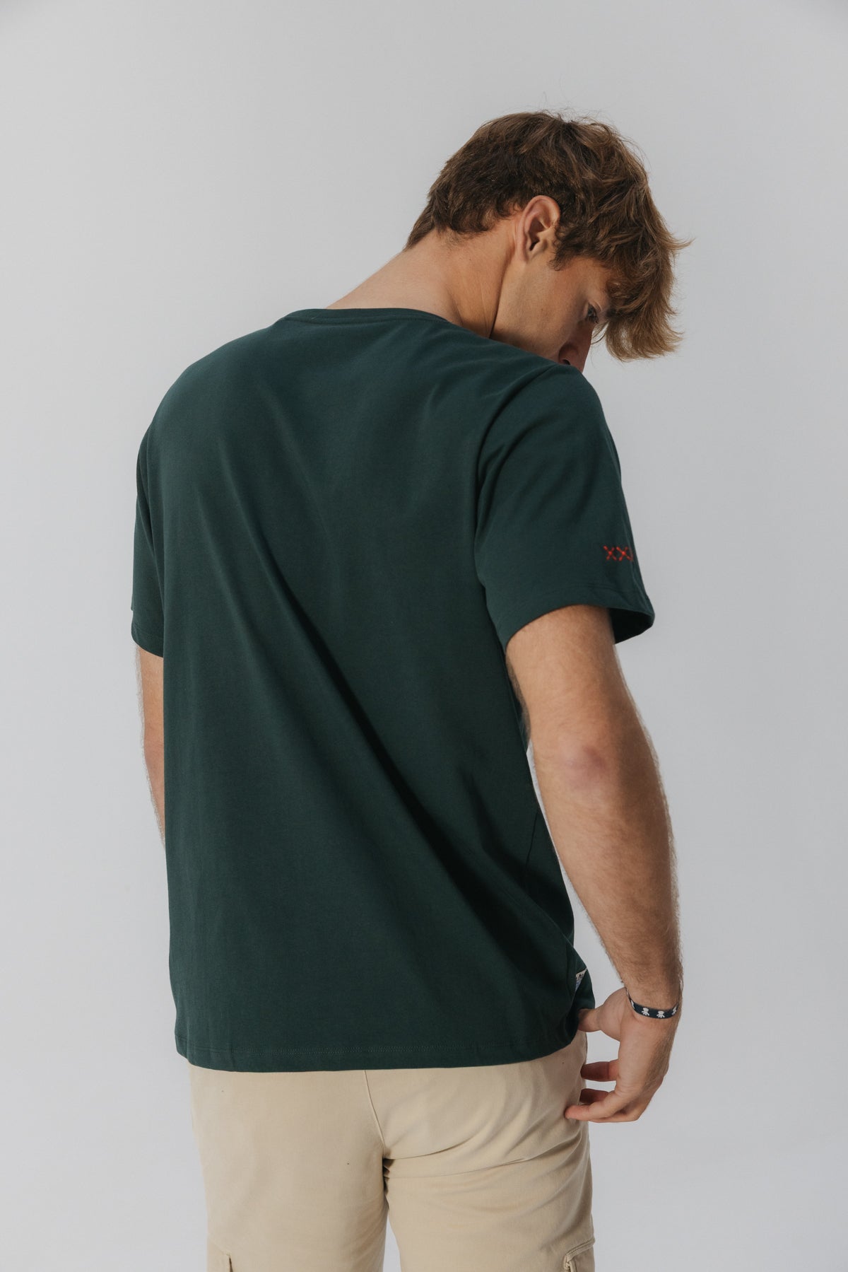 CAMISETA NORTHERN LIGHTS VERDE BOTELLA