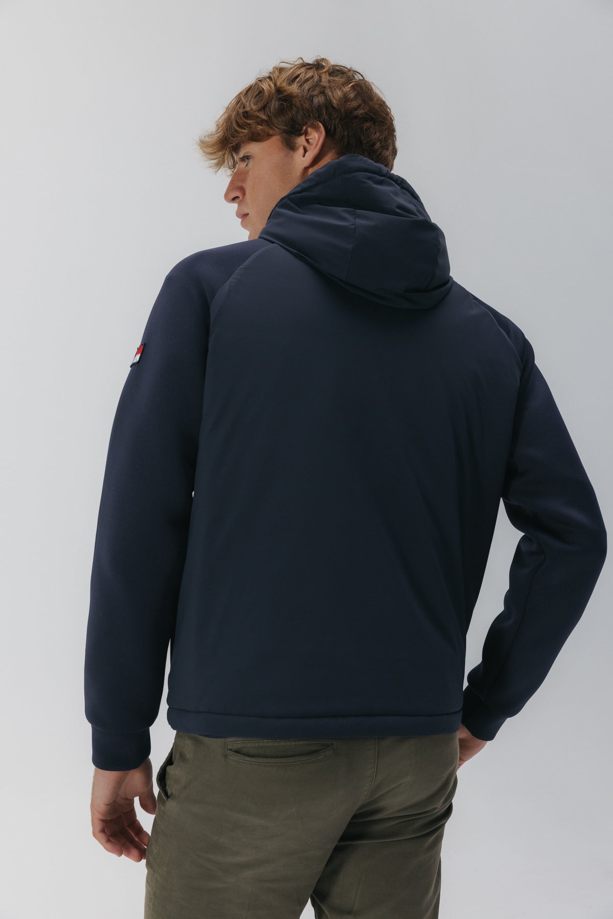 CHAQUETA COMBINADA AZORES AZUL MARINO