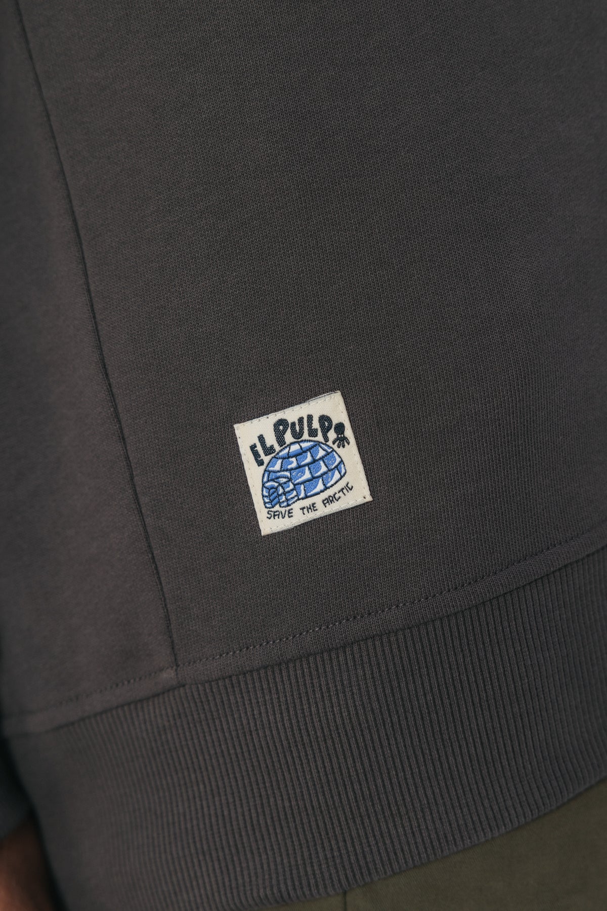 SUDADERA ELPULPO HIKE ANTRACITA