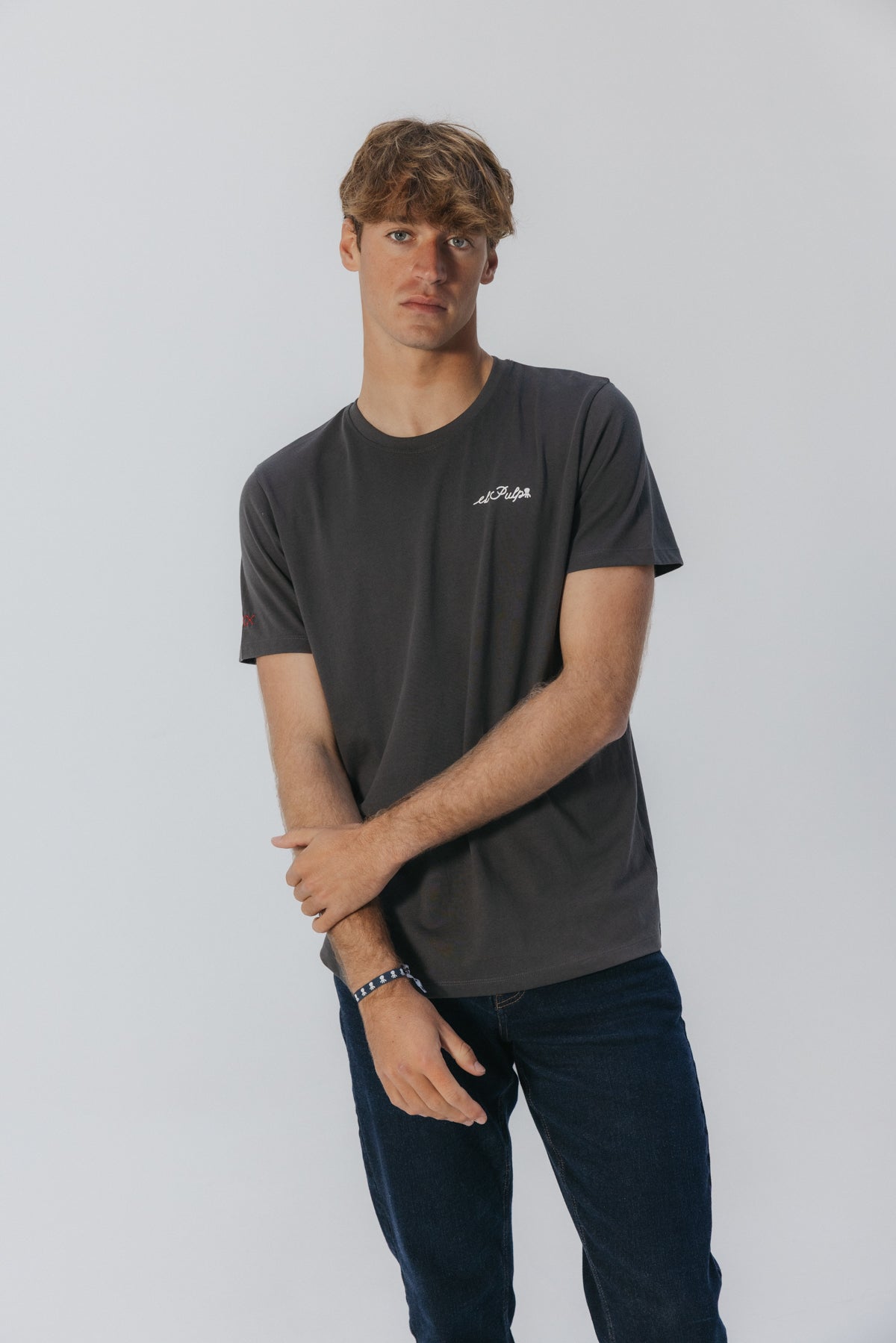 CAMISETA MADE BY SNOWLOVERS ANTRACITA