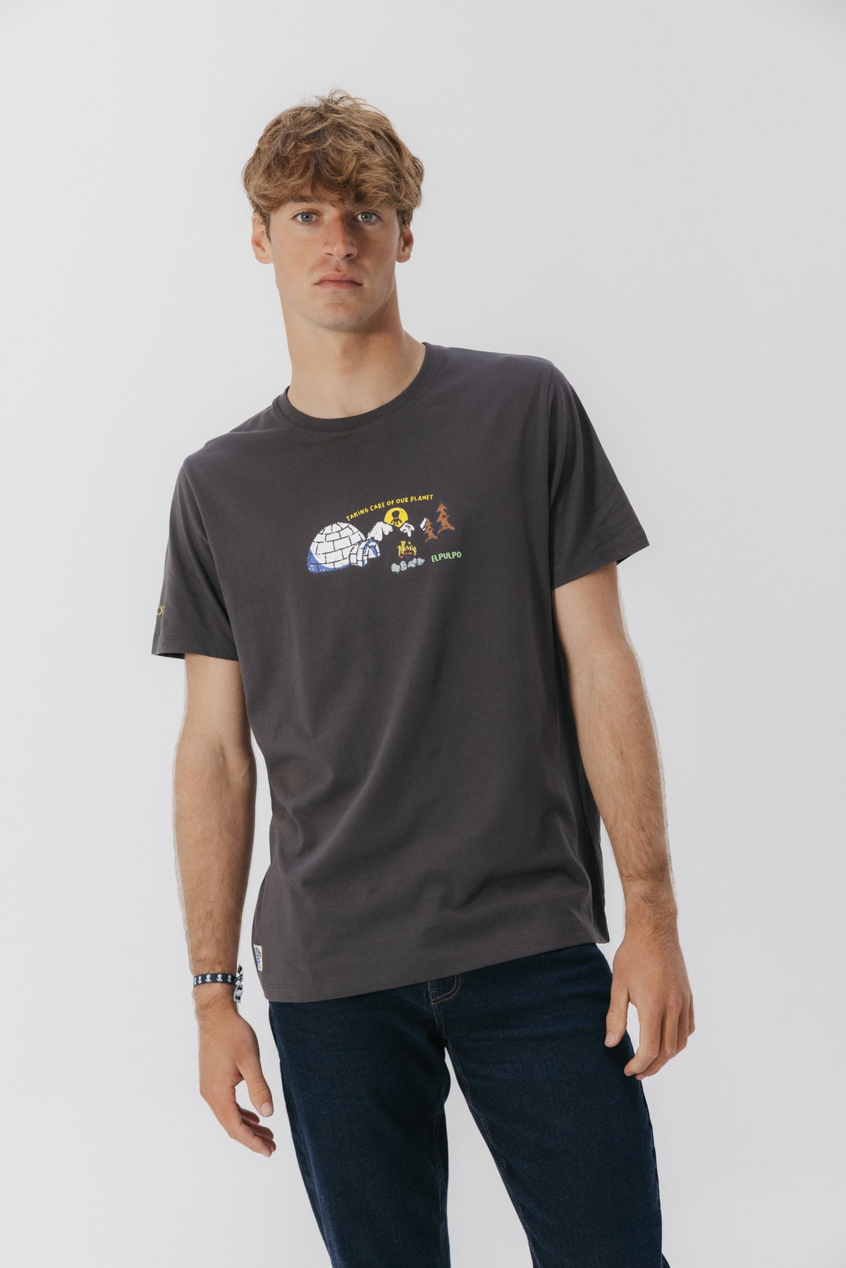 CAMISETA IGLÚ ANTRACITA